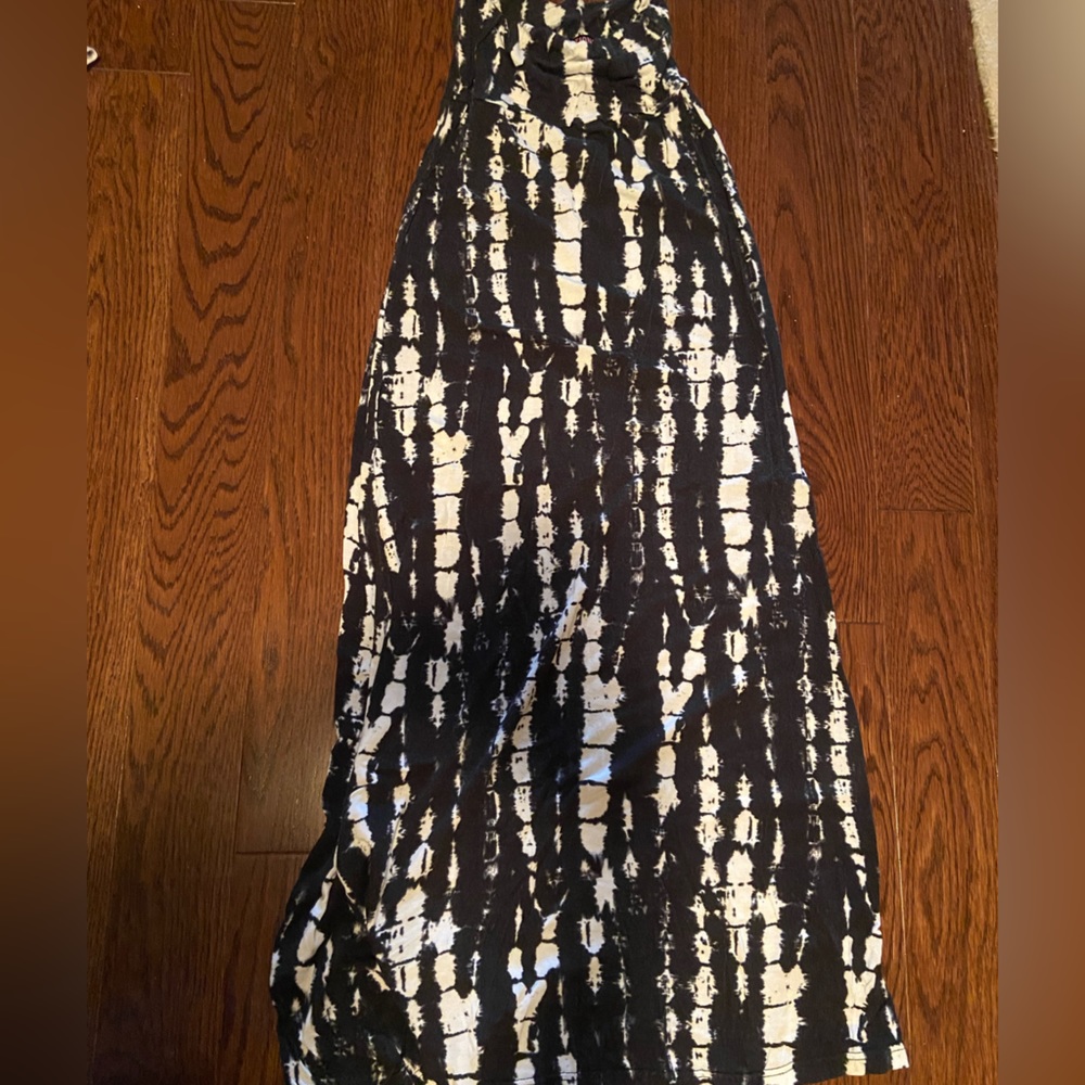Tie dye maxi skirt
